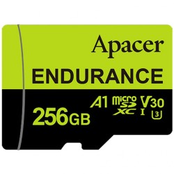 256 ГБ Карта памяти Apacer Endurance microSDXC (AP256GEDM1D05-R) черный + адаптер
