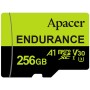 256 ГБ Карта памяти Apacer microSDXC (AP256GEDM1D05-R) чёрный + адаптер