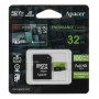 32 ГБ Карта памяти Apacer microSDHC (AP32GEDM0D05-R) чёрный + адаптер