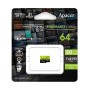 64 ГБ Карта памяти Apacer microSDXC (AP64GEDM1D05-R) чёрный + адаптер