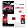 64 ГБ Карта памяти Apacer microSDXC (AP64GMCSX10U7-RAGC) чёрный
