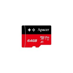 64 ГБ Карта памяти Apacer Gaming Card microSDXC (AP64GMCSX10U7-RAGC) черный