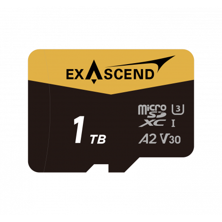 1 ТБ Карта памяти Exascend Catalyst (EX1TUSDU1-AD) microSDXC чёрный + адаптер