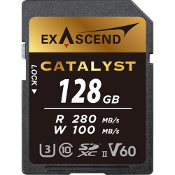 128 ГБ Карта памяти Exascend Catalyst SDXC (EX128GSDV60) чёрный