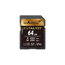 64 ГБ Карта памяти Exascend Catalyst SDXC (EX64GSDU2) чёрный