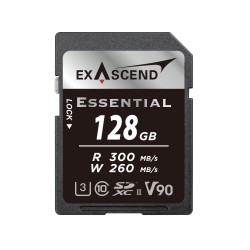 128 ГБ Карта памяти Exascend Essential SDXC (EX128GSDU2-S) черный
