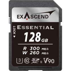 128 ГБ Карта памяти Exascend Essential SDXC (EX128GSDU2-S) черный