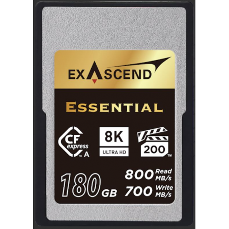 180 ГБ Карта памяти Exascend Essential CF (EXPC3EA180GB) черный