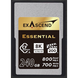 240 ГБ Карта памяти Exascend Essential CF (EXPC3EA240GB) черный