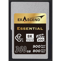 360 ГБ Карта памяти Exascend Essential CF (EXPC3EA360GB) черный