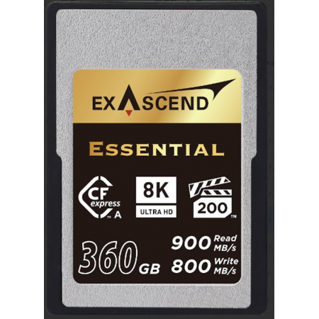 360 ГБ Карта памяти Exascend Essential CF (EXPC3EA360GB) черный