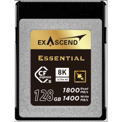 128 ГБ Карта памяти Exascend Essential CF (EXPC3E128GB) черный