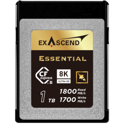 1 ТБ Карта памяти Exascend Essential CF (EXPC3E001TB) черный