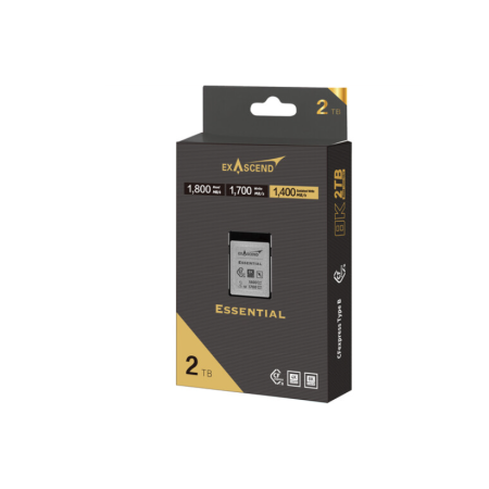 2 ТБ Карта памяти Exascend Essential CF (EXPC3E002TB) черный