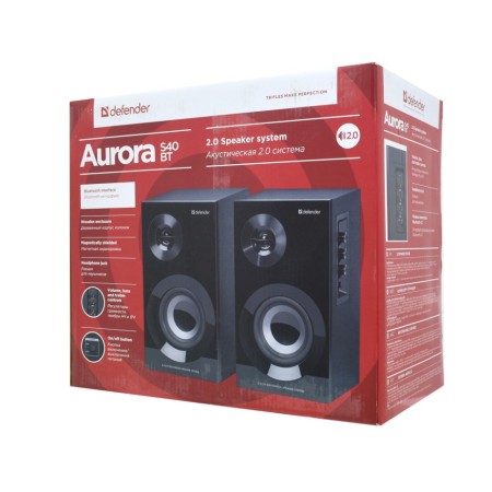 Колонки Defender Aurora S40 BT черный