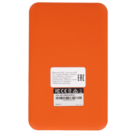 1 ТБ Внешний жесткий диск Apacer AC237 (AP1TBAC237R-1) красный
