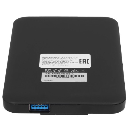 2 ТБ Внешний жесткий диск Apacer AC237 (AP2TBAC237B-1) черный