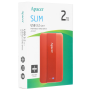 2 ТБ Внешний жесткий диск Apacer AC237 (AP2TBAC237R-1) красный