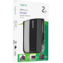 2 ТБ Внешний жесткий диск Apacer AC533 (AP2TBAC533B-1) черный