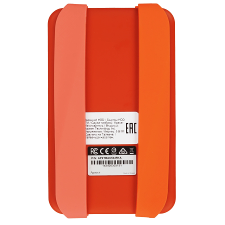 2 ТБ Внешний жесткий диск Apacer AC533 (AP2TBAC533R-1) красный