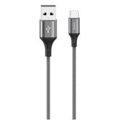 Кабель USB Type-C - USB 2.0 Type-A Olmio BASIC (41640) 1.2 м серый