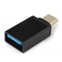 Переходник USB 3.0 Type-A - USB 3.0 Type-C Гарнизон GCC-A-USB3-CMAF черный