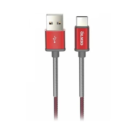 Кабель USB Type-C - USB 2.0 Type-A Olmio HD (38839) 1.2 м красный