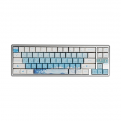 Клавиатура проводная + беспроводная Varmilo Sword 68 Ariel VTP68 (A68A089F9A8A06A063) голубой