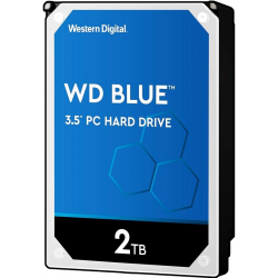 2 ТБ Жесткий диск Western Digital Blue (WD20EARZ) серебристый