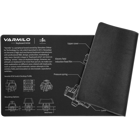 Коврик Varmilo EC Switch XL (ZDB005-01) чёрный