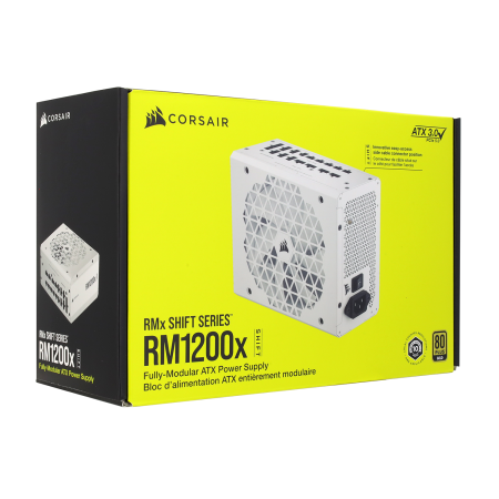 Блок питания Corsair RM1200X SHIFT (CP-9020276-EU) белый