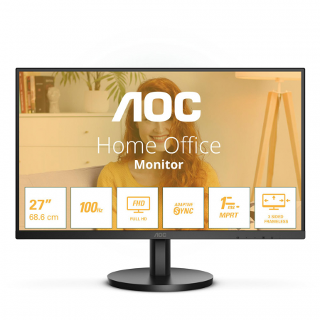 27" Монитор AOC 27B3HMA2/01 чёрный