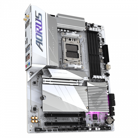 Материнская плата Gigabyte B650E AORUS ELITE X ICE белый
