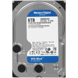 6 ТБ Жесткий диск WESTERN DIGITAL BLUE (WD60EZAX) синий