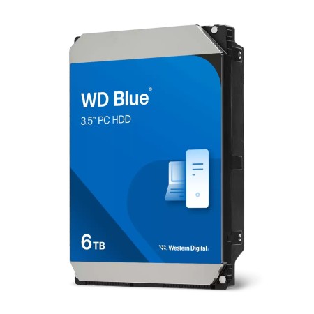 6 ТБ Жесткий диск Western Digital Blue (WD60EZAX) синий