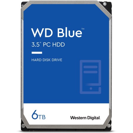 6 ТБ Жесткий диск Western Digital Blue (WD60EZAX) синий
