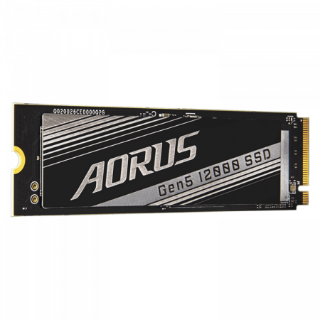 1 ТБ SSD диск Gigabyte AORUS Gen5 12000 (1Tb/M2 AG512K1TB) черный