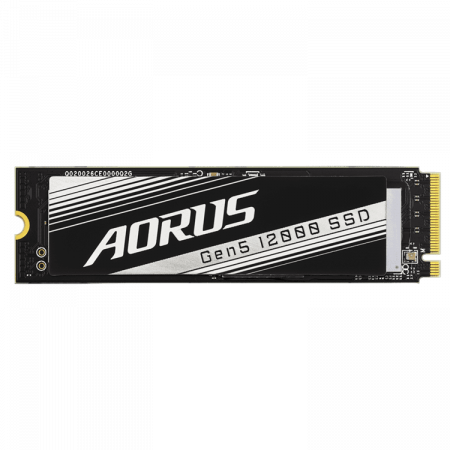 1 ТБ SSD диск Gigabyte AORUS Gen5 12000 (1Tb/M2 AG512K1TB) черный