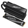 2 ТБ SSD диск Gigabyte AORUS Gen5 12000 (2Tb/M2 AG512K2TB) черный