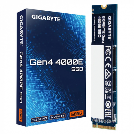 500 ГБ SSD диск Gigabyte Gen4 4000E (G440E500G) синий
