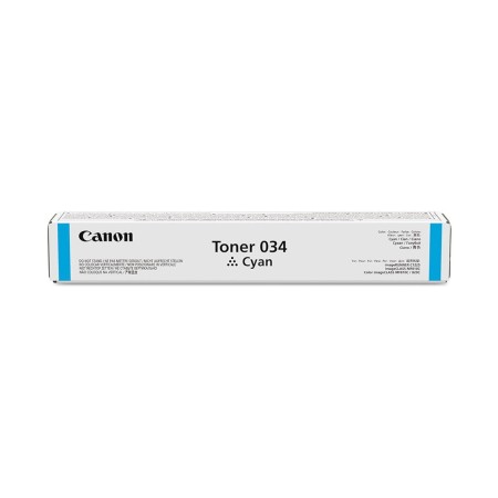 Тонер-картридж лазерный Canon 034 (9453B001) голубой (с чипом)