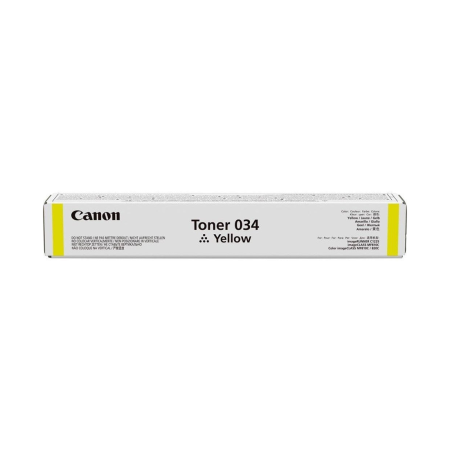 Тонер-картридж Canon Toner 034 Yellow (9451B001AA) желтый (с чипом)