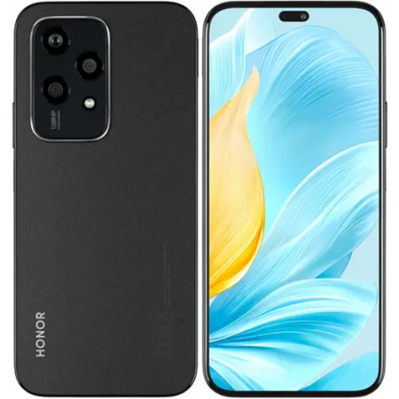 Смартфон HONOR 200 Lite (LLY-NX1) NFC 8 ГБ/256 ГБ чёрный (Midnight Black)