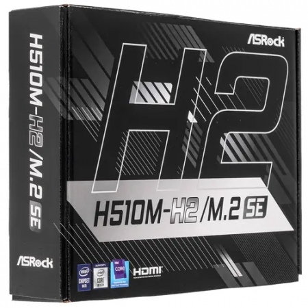 Материнская плата ASRock H510M-H2/M.2 SE чёрный