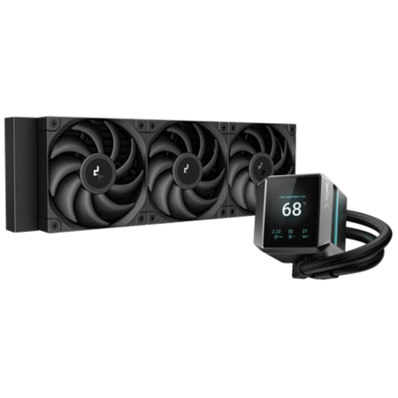 Система водяного охлаждения DEEPCOOL MYSTIQUE 360 (R-LX750-BKDSNMP-G-1) чёрный