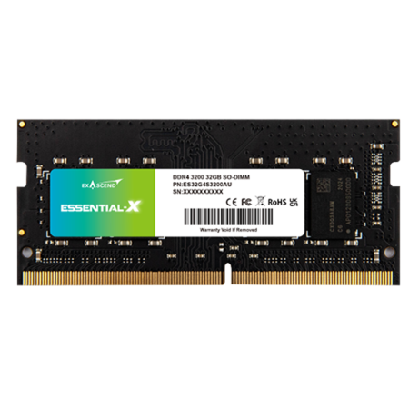 Оперативная память Exascend ES16G4S3200AU 16 ГБ чёрный