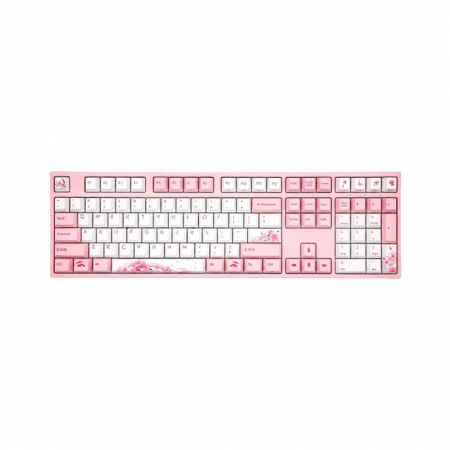 Клавиатура проводная Varmilo Sakura R2 VPG108 Mx Daisy-L (A61A027F9A5A06A024) розовый