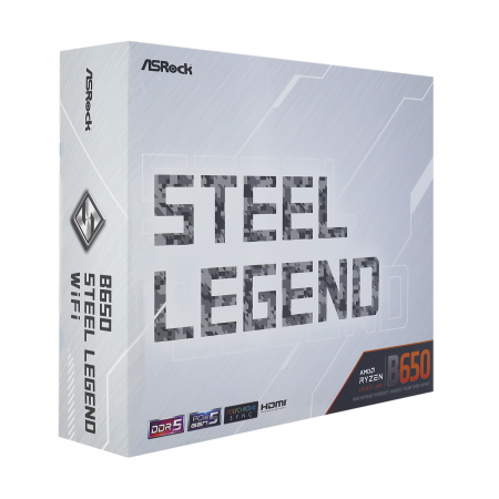 Материнская плата ASRock B650 Steel Legend WiFi белый