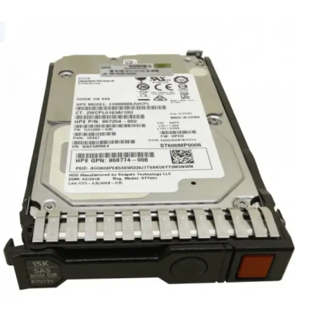 600 ГБ Жесткий диск HPE (870757-B21) серый