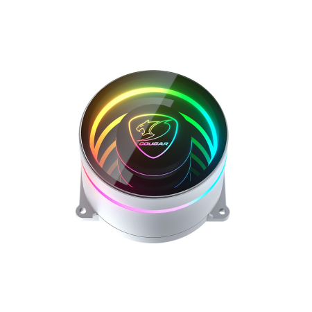 Система водяного охлаждения Cougar Poseidon Elite 360 ARGB (CGR-PSDELRGB-W-360) белый
